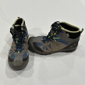 Merrell Kids' Gray and Blue Hiking Shoes